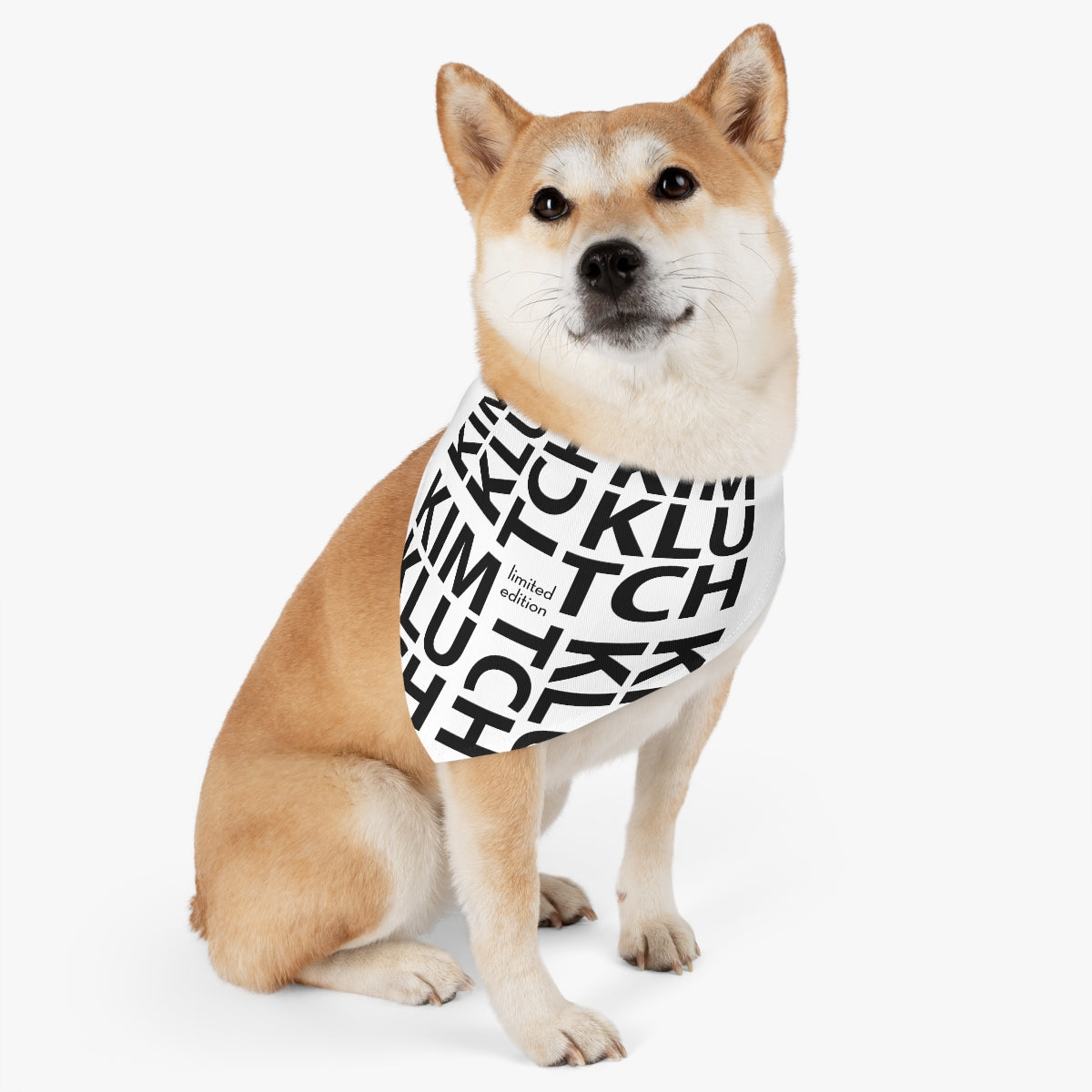 Kim Klutch Designer Pet Bandana Collar