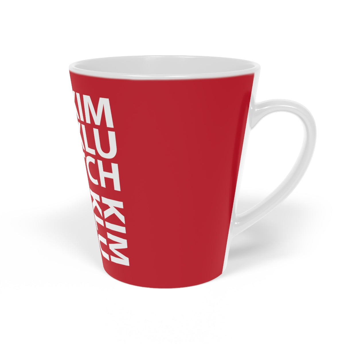 Kim Klutch Latte Mug, 12oz