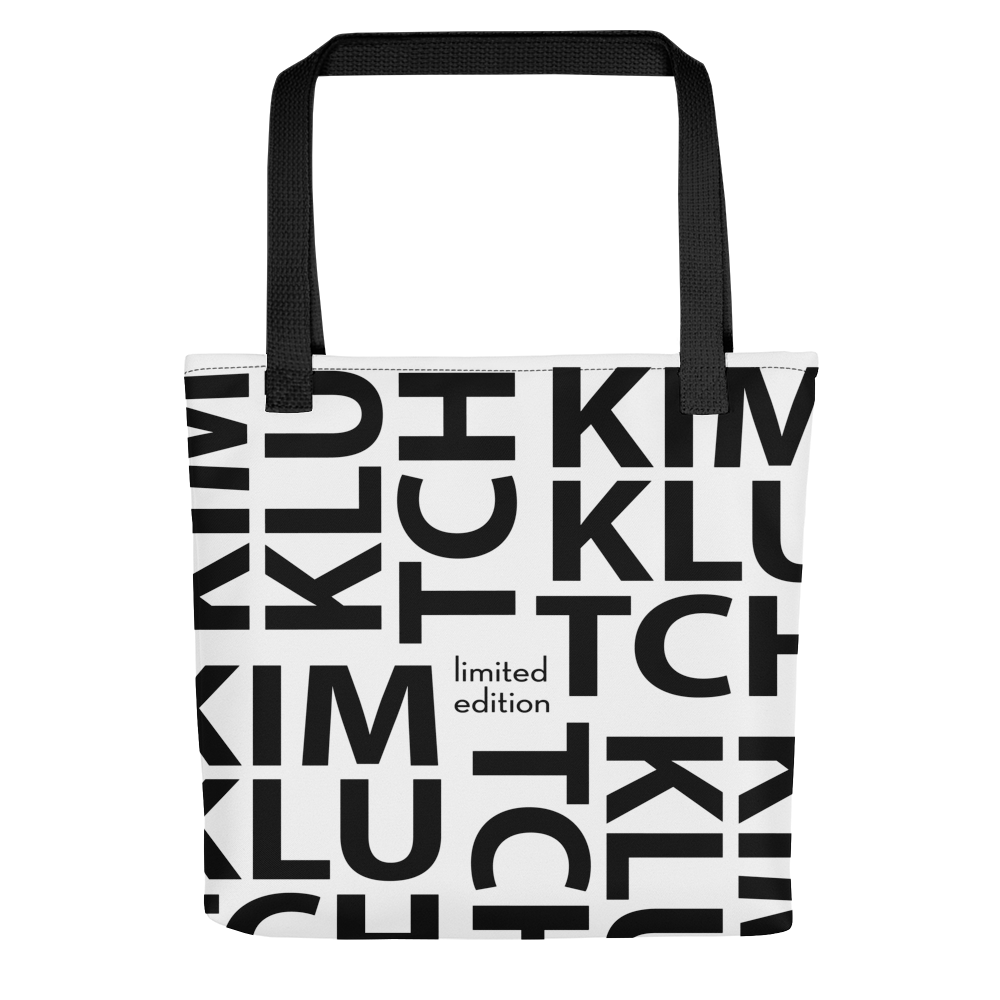 Kim Klutch White Tote bag