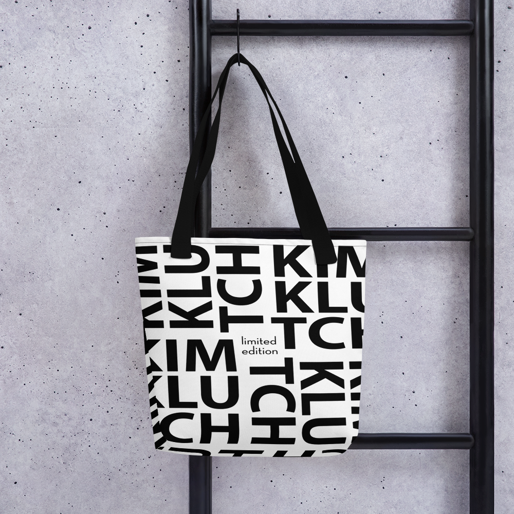 Kim Klutch White Tote bag