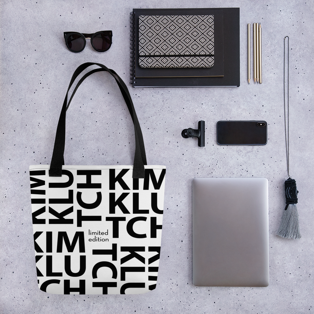 Kim Klutch White Tote bag