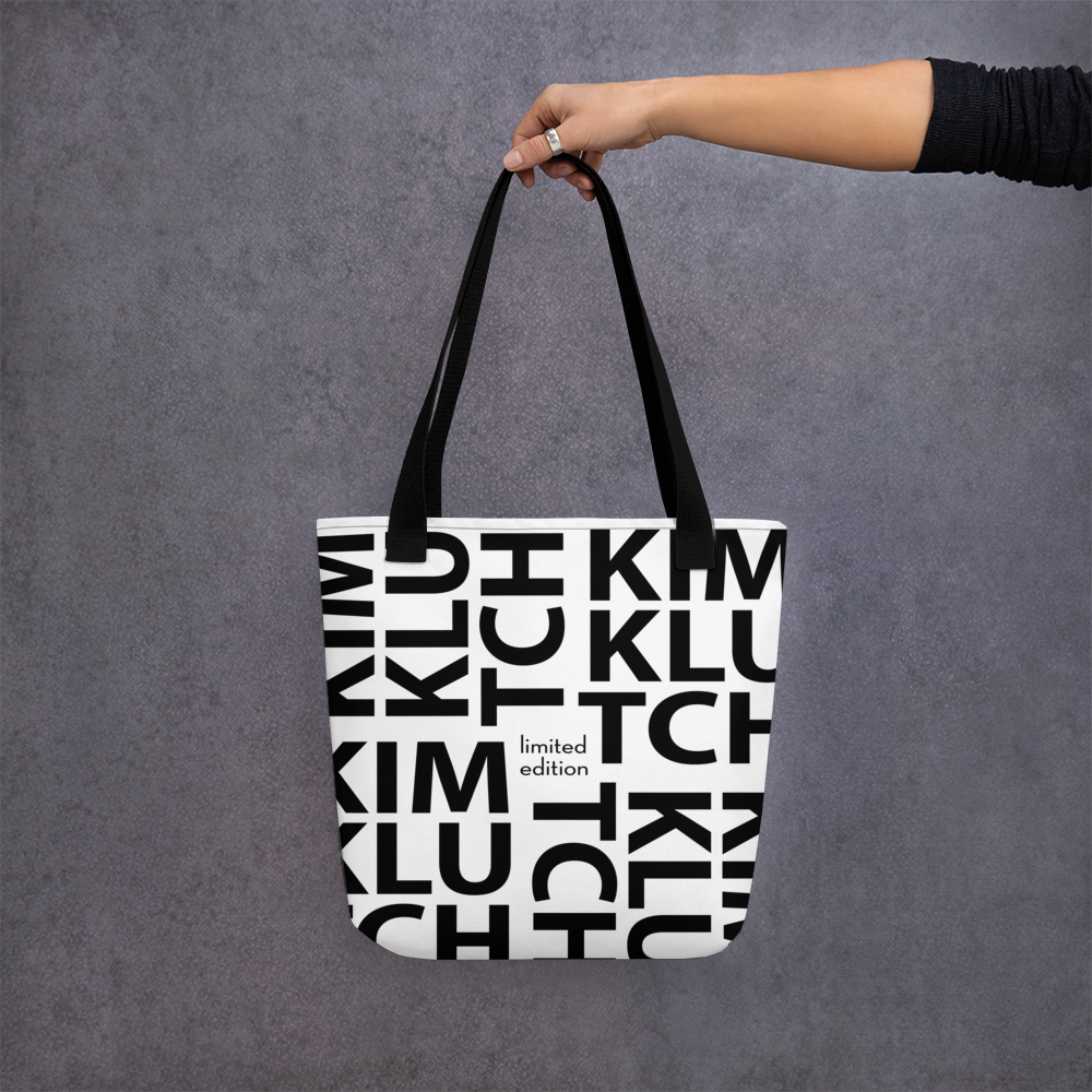 Kim Klutch White Tote bag