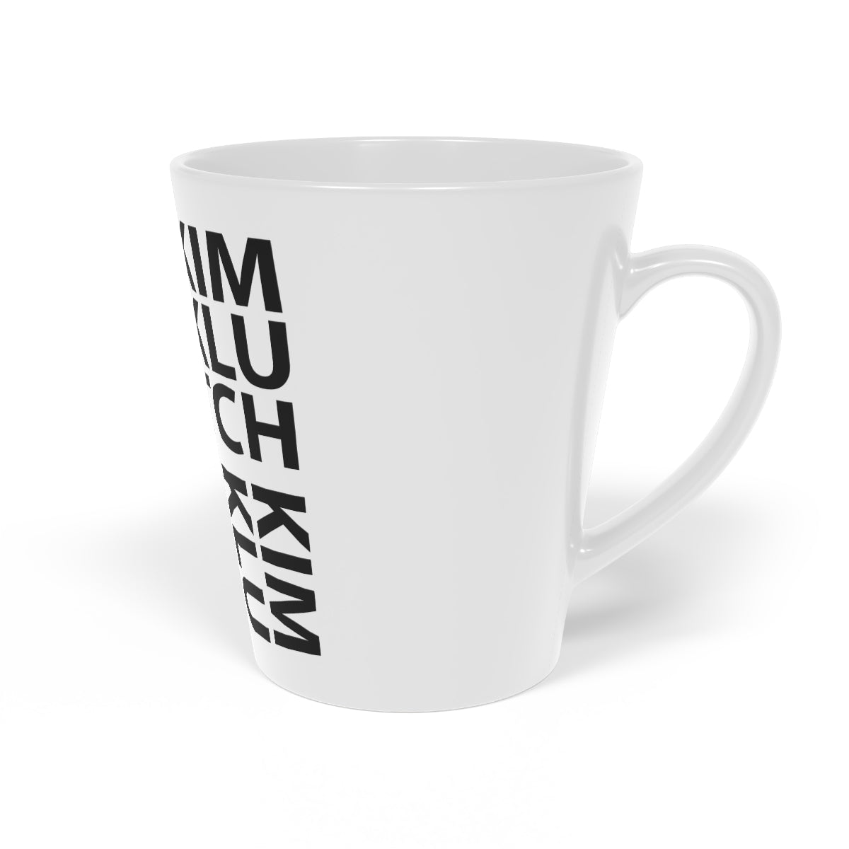 Kim Klutch Latte Mug, 12oz