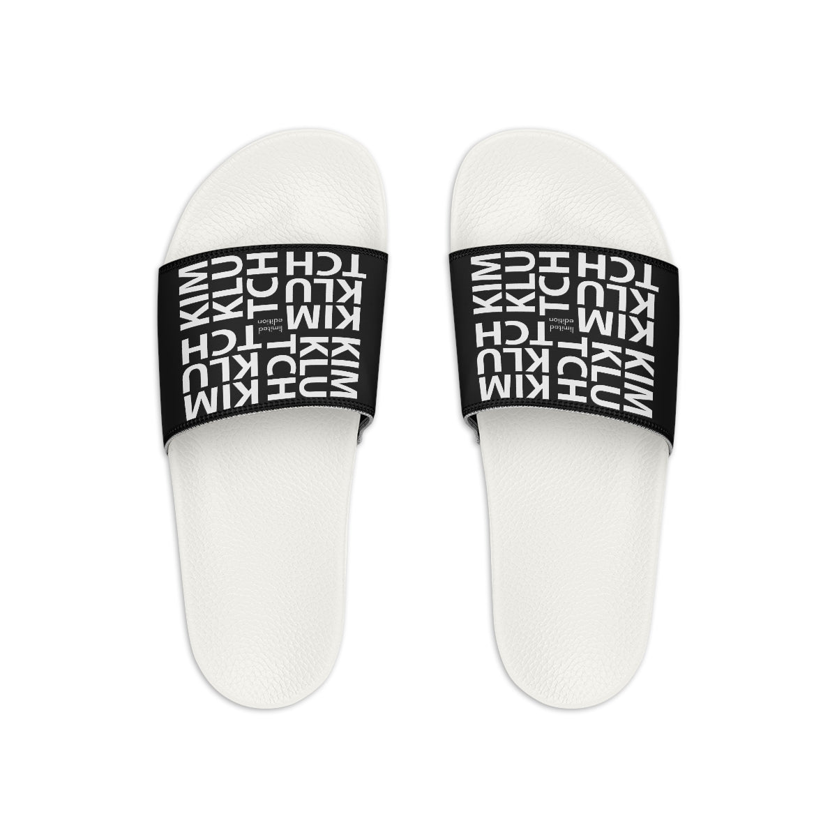 Kim Klutch White Men's Slide Sandals