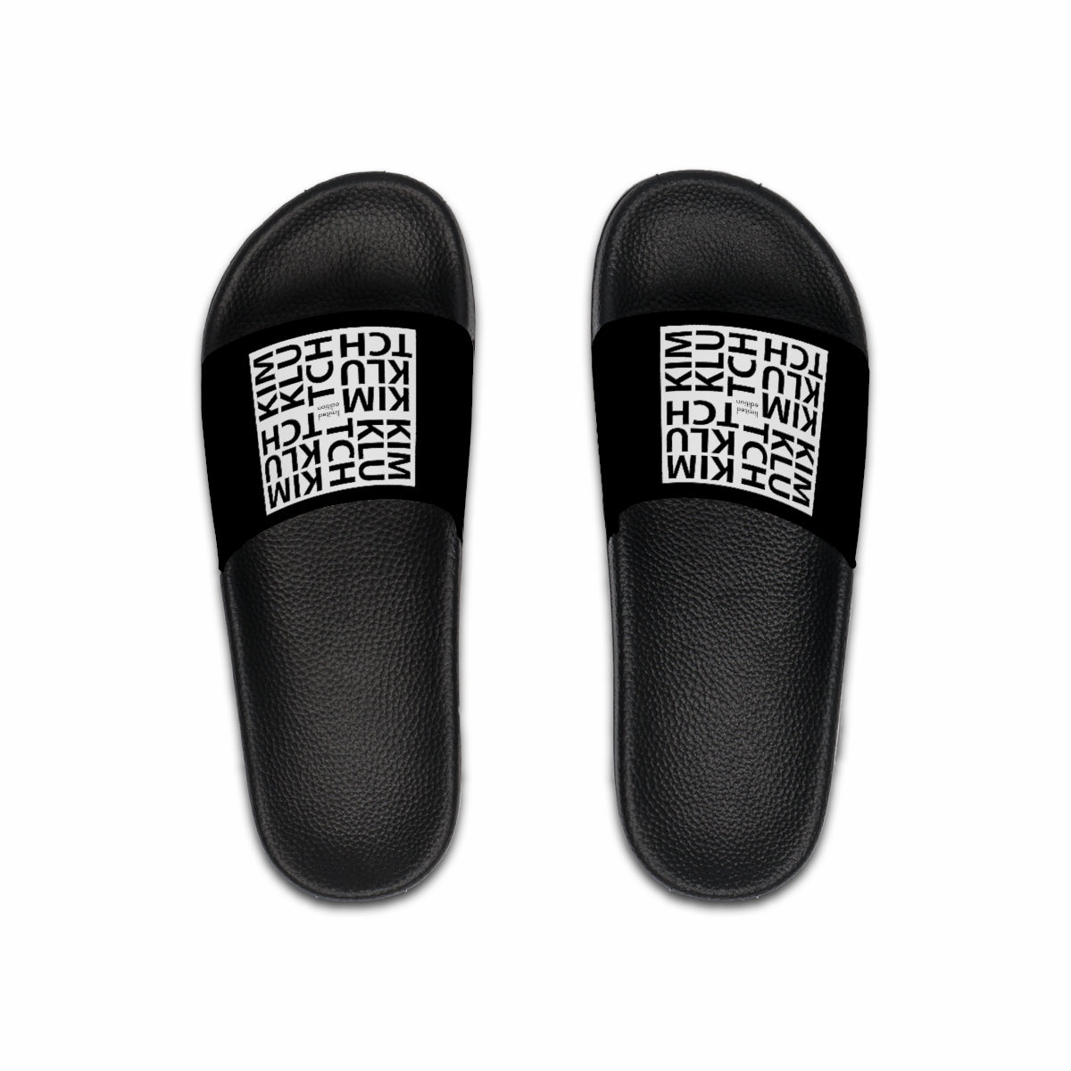 Kim Klutch Black Men's Slide Sandals