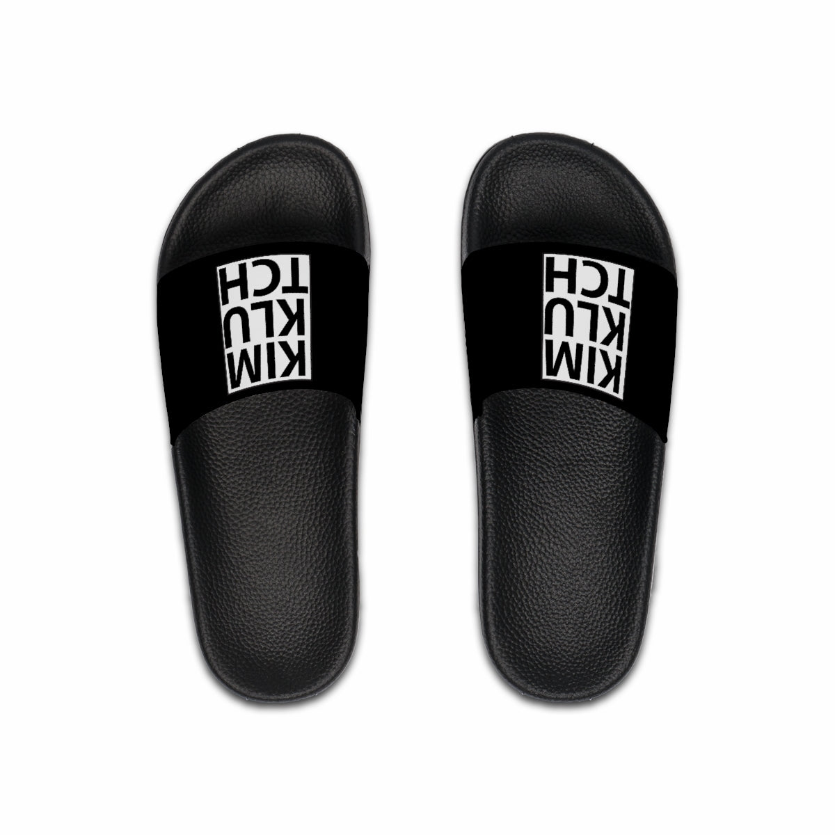 Kim Klutch Black Men's Slide Sandals