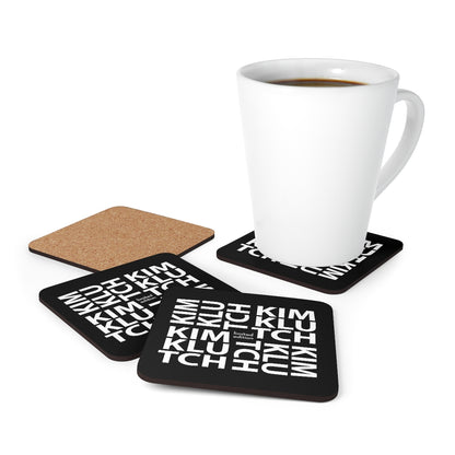 Kim Klutch Corkwood Coaster Set