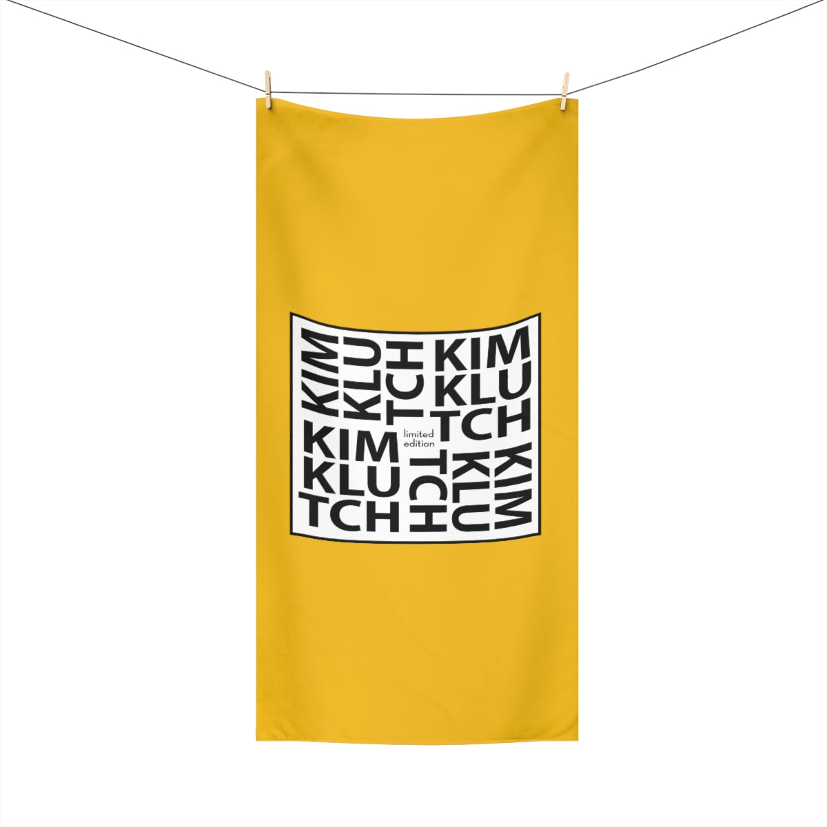 Kim Klutch Designer Beach Towel, 30x60