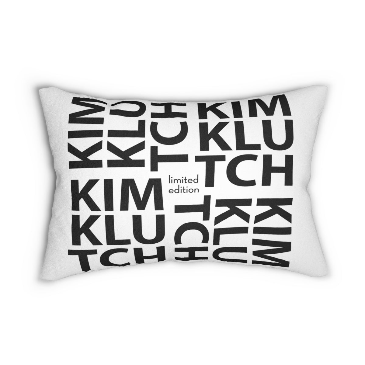 Kim Klutch Spun Polyester Lumbar Pillow