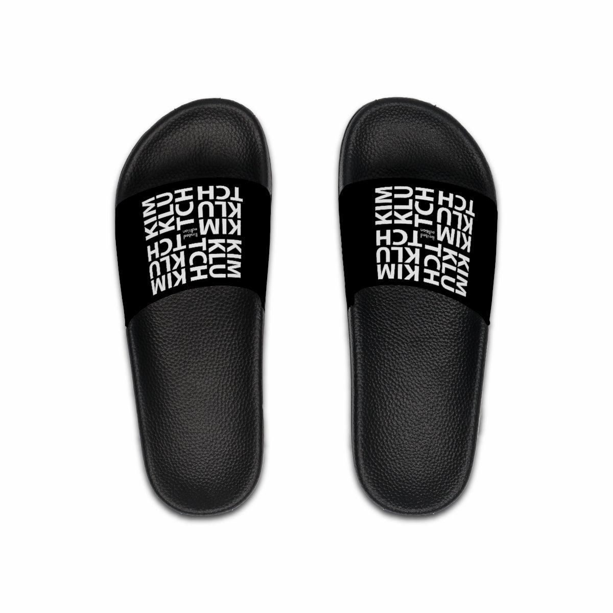 Kim Klutch Black Men's Slide Sandals