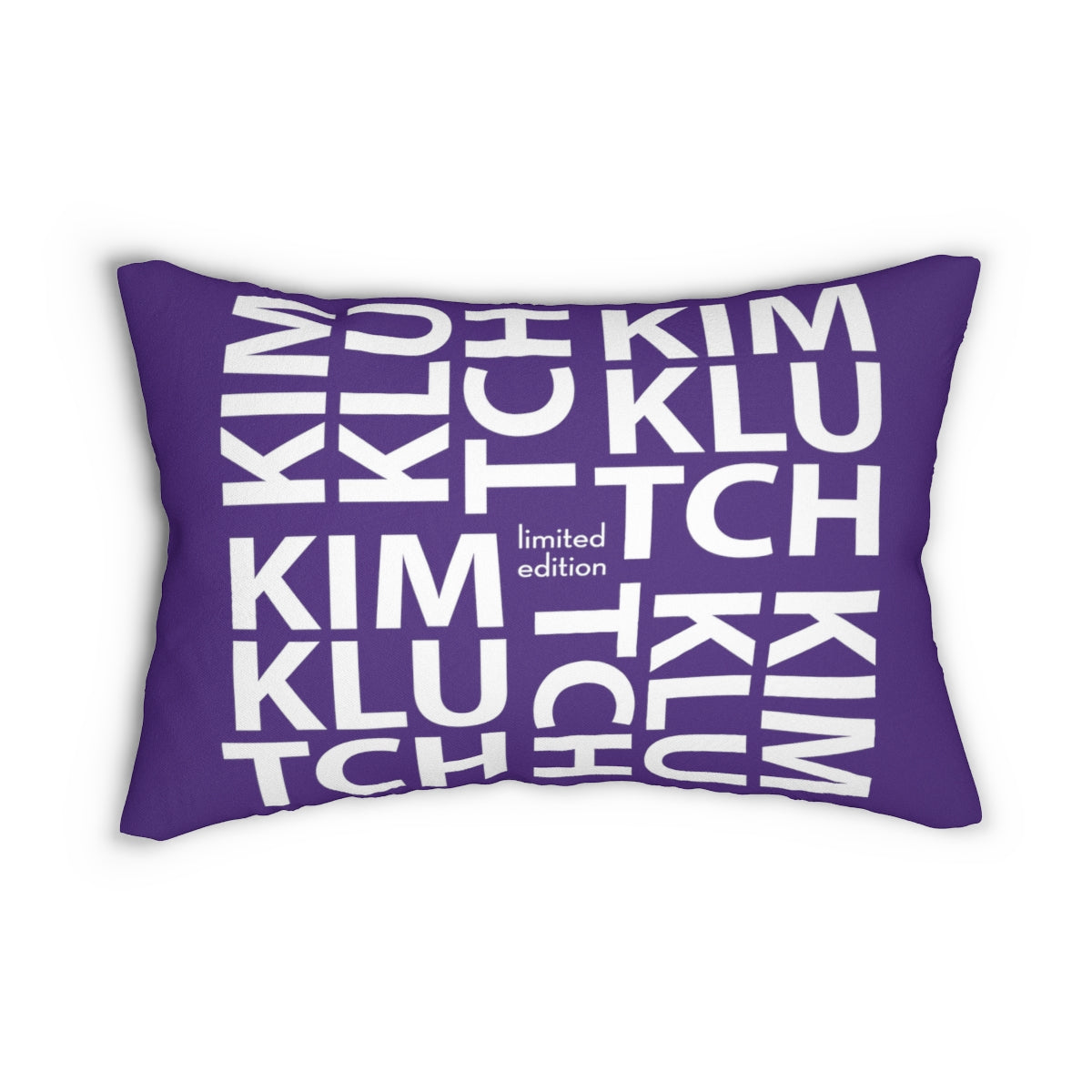 Kim Klutch Spun Polyester Lumbar Pillow