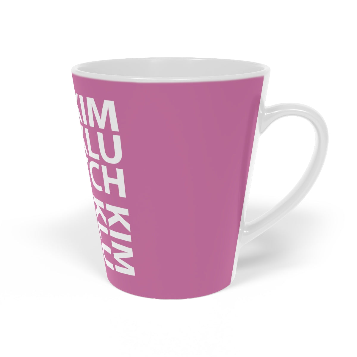 Kim Klutch Latte Mug, 12oz