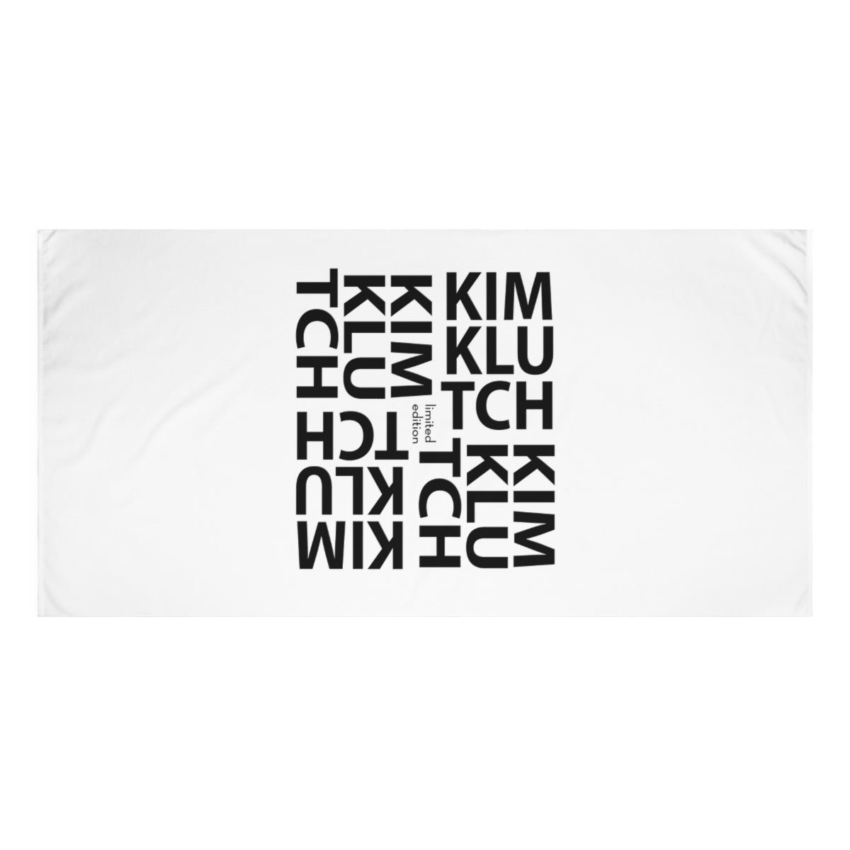 Kim Klutch Designer Beach Towel, 30x60