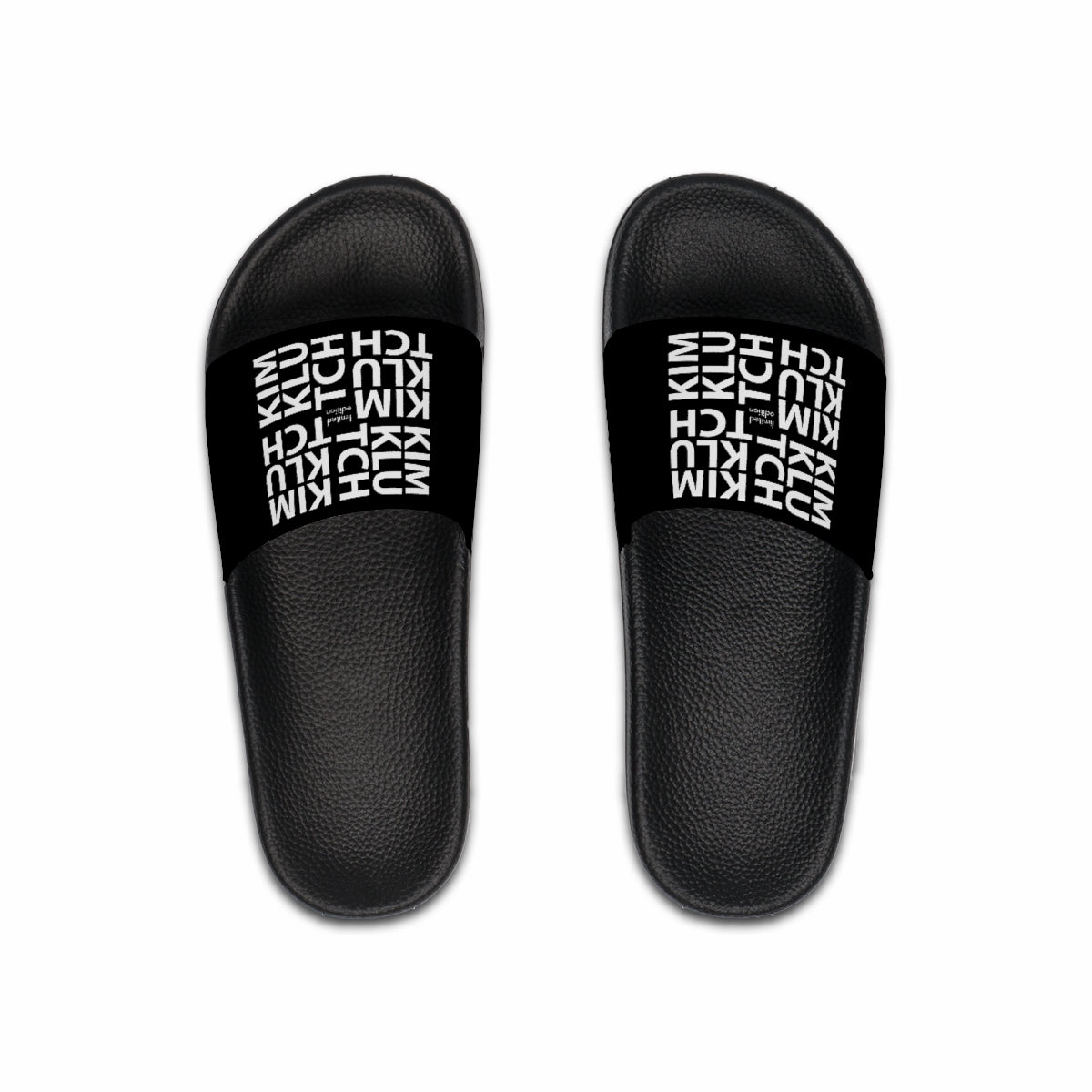 Kim Klutch Black Men's Slide Sandals