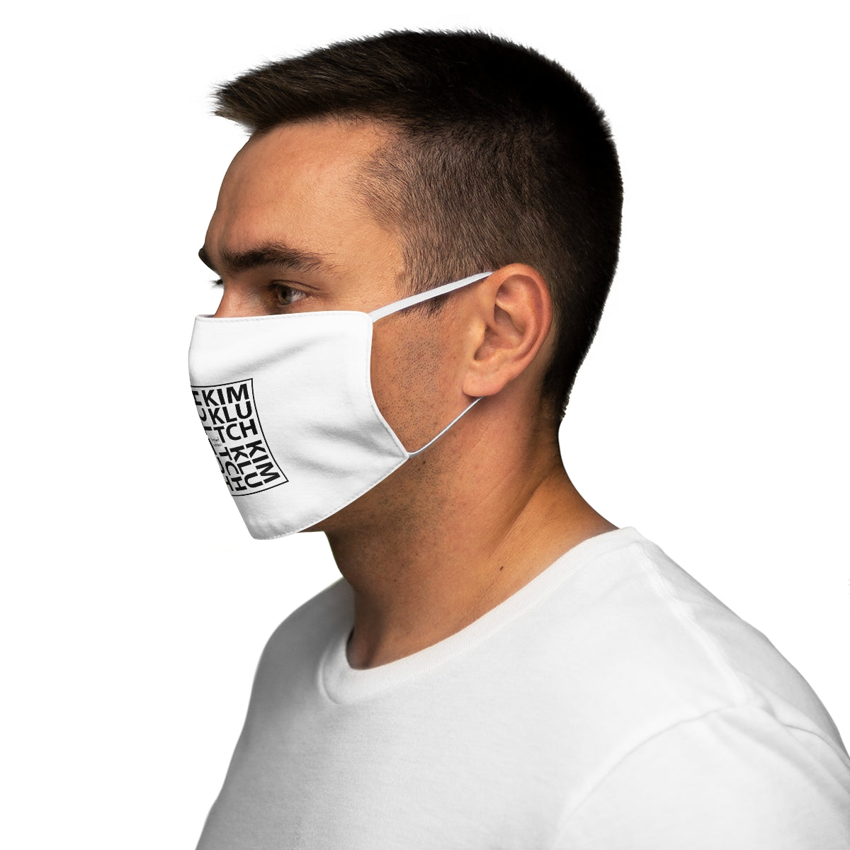 Kim Klutch Overprint Snug-Fit Polyester Face Mask