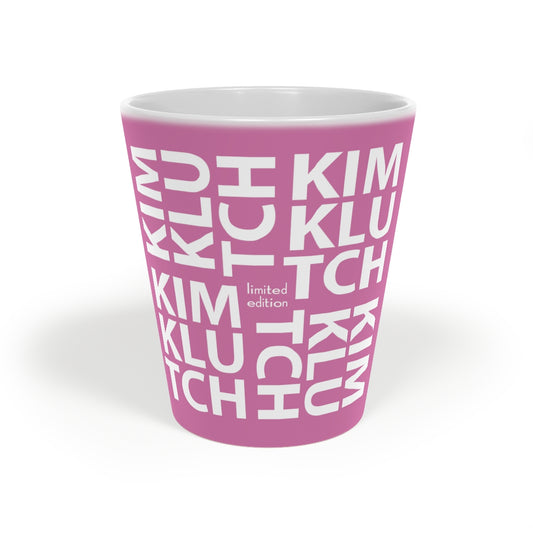 Kim Klutch Latte Mug, 12oz