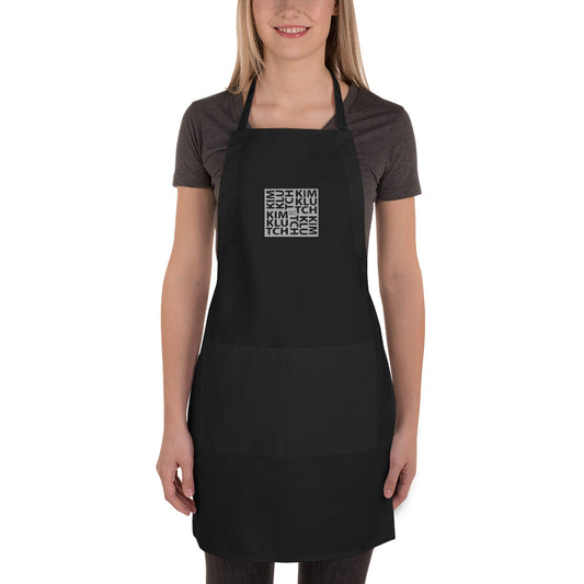 Kim Klutch Embroidered Apron