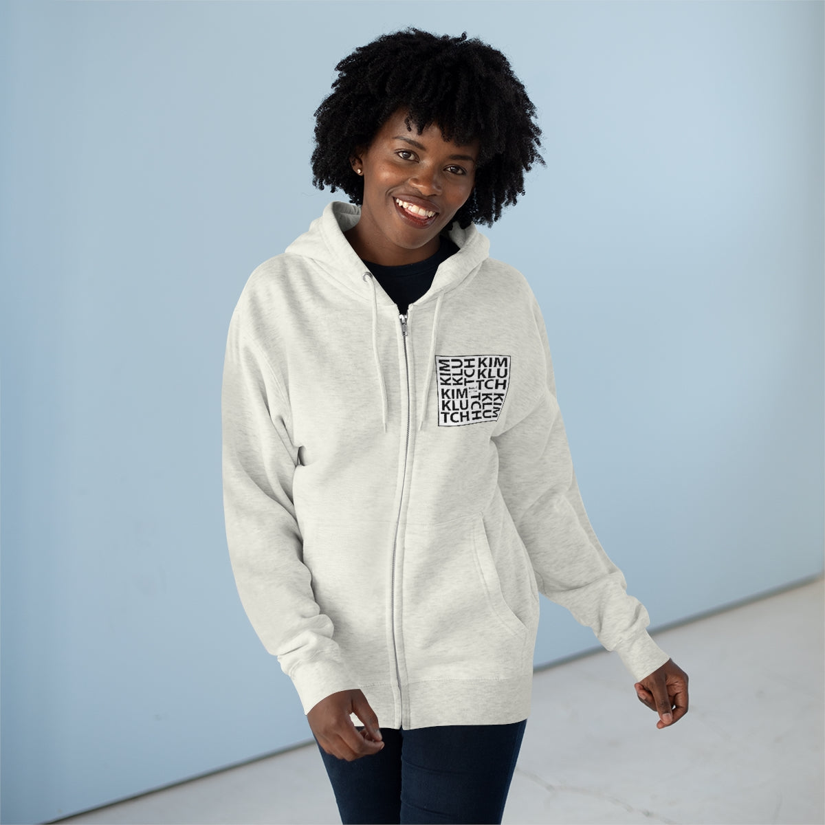 Kim Klutch Unisex Premium Full Zip Hoodie