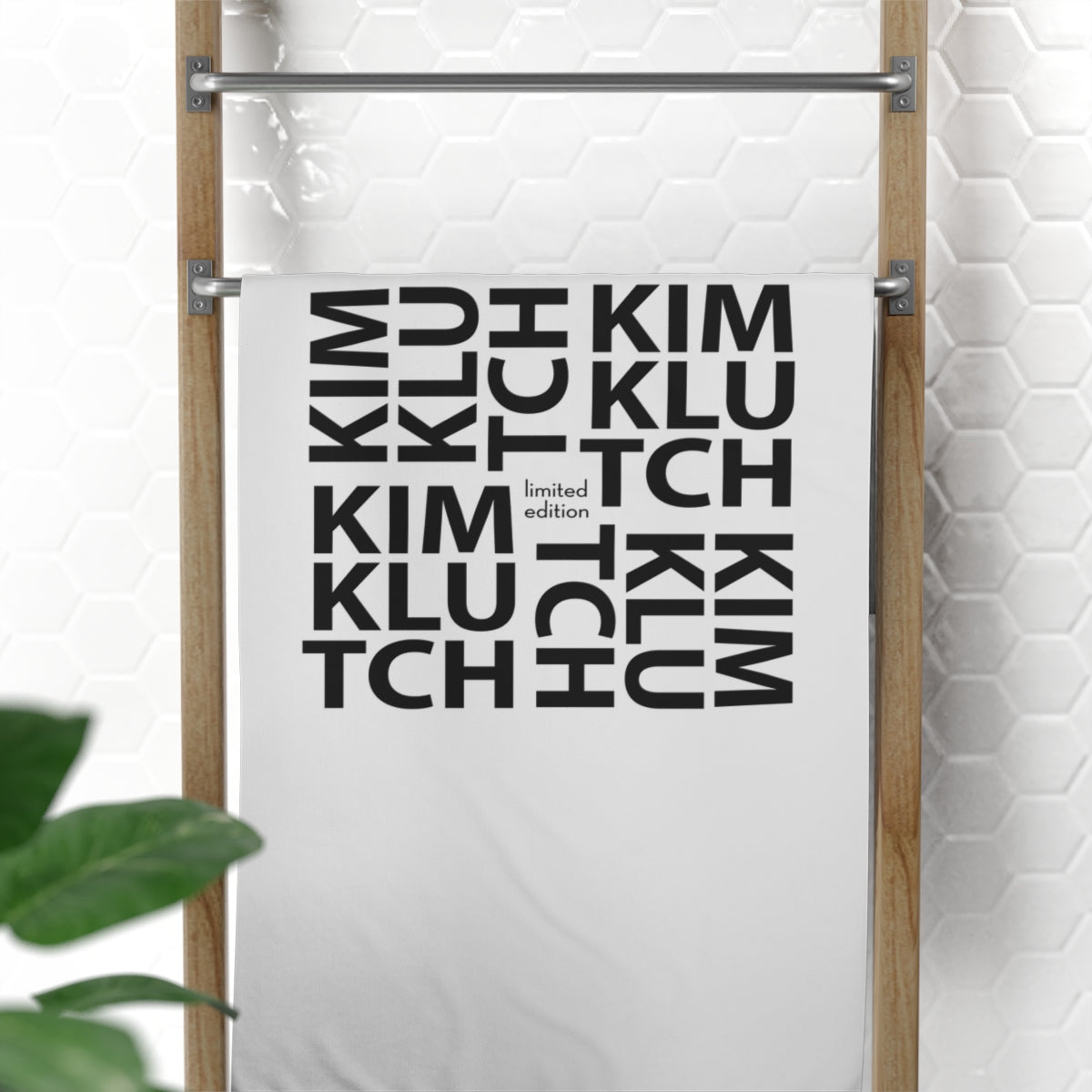 Kim Klutch Designer Beach Towel, 30x60